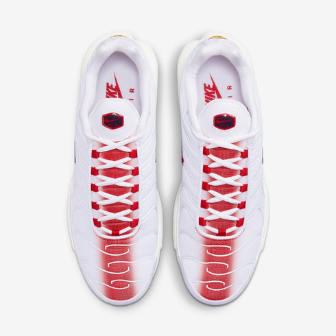 Nike Air Max Plus - White & University Red