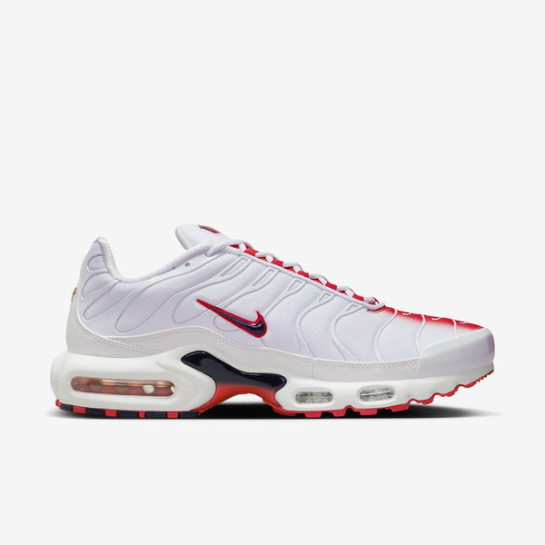 Nike Air Max Plus - White & University Red