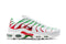 Air Max Plus - White Black Kelly Green University Red
